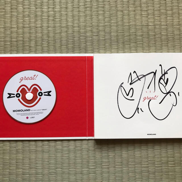 最終値下げ ヨヌ 直筆サイン入り MOMOLAND BBOOM BBOOM