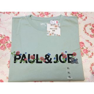 ユニクロ(UNIQLO)のUNIQLO ユニクロ ポール & ジョー UT グラフィックTシャツ XL 緑(Tシャツ(半袖/袖なし))