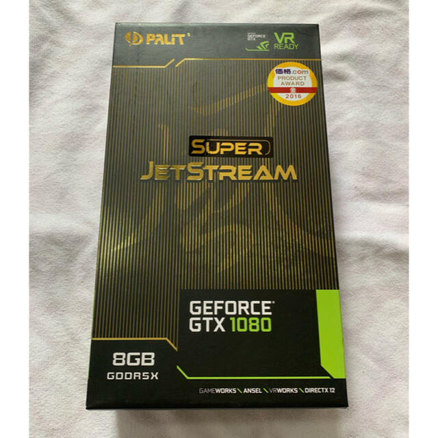 Palit Geforce GTX1080 Jetstream 風 8GB