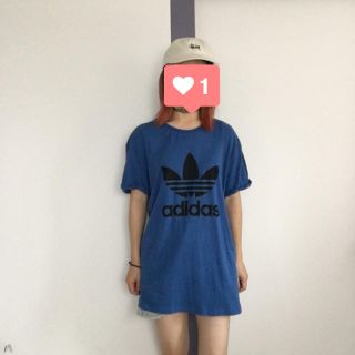 アディダス(adidas)のadidas ロゴTEE(Tシャツ/カットソー(半袖/袖なし))