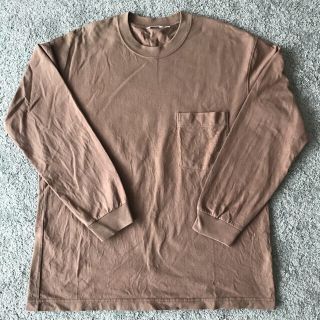 ユニクロ(UNIQLO)のUNIQLO U ロングスリーブTシャツ ロンT(Tシャツ/カットソー(七分/長袖))