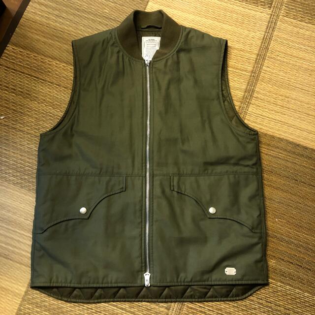 CRIMIE(クライミー)のCRIMIE クライミー BACK SATAIN THINSULATE VEST メンズのトップス(ベスト)の商品写真