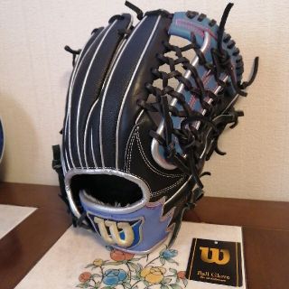 ウィルソン(wilson)の早い者勝ち!ウィルソン DUAL  軟式用 グローブ  オールラウンドグラブ(グローブ)