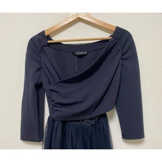 ザラ(ZARA)のkoko様専用★ZARA BASIC 7部袖ワンピース(ロングワンピース/マキシワンピース)