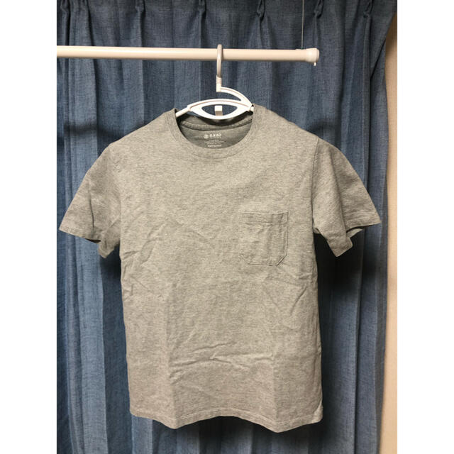 nano・universe(ナノユニバース)のナノユニバース　汗染み防止へビークルーネックTシャツ　Anti　Soaked メンズのトップス(Tシャツ/カットソー(半袖/袖なし))の商品写真