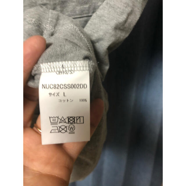 nano・universe(ナノユニバース)のナノユニバース　汗染み防止へビークルーネックTシャツ　Anti　Soaked メンズのトップス(Tシャツ/カットソー(半袖/袖なし))の商品写真