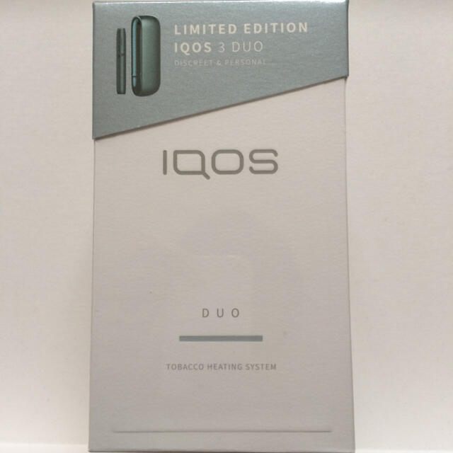 IQOS(アイコス)の限定色 ルーシッドティール アイコス3 DUO IQOS 本体 未登録 送料無料 スマホ/家電/カメラの生活家電(その他)の商品写真