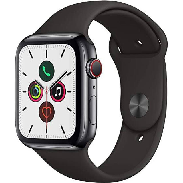 Apple Watch series 5 44mm ステンレススチール　ブラック