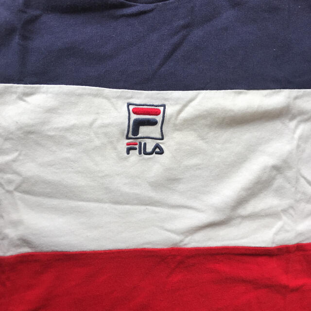 FILA(フィラ)のFILA トリコロールカラー　半袖　Tシャツ　フィラ メンズのトップス(Tシャツ/カットソー(半袖/袖なし))の商品写真