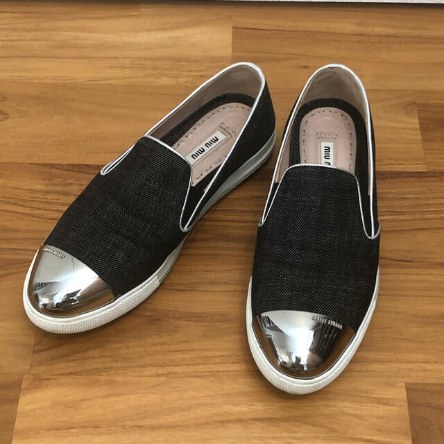 miumiu - cc様専用♡ miu miu スリッポン♡の通販 by つん's shop