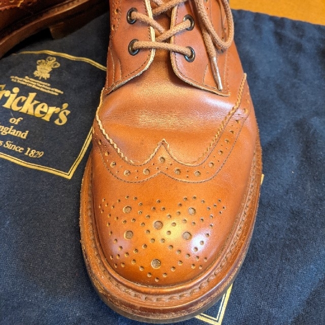 Trickers(トリッカーズ)の【美品】Tricker's トリッカーズ カントリーブーツ  モルトン メンズの靴/シューズ(ブーツ)の商品写真