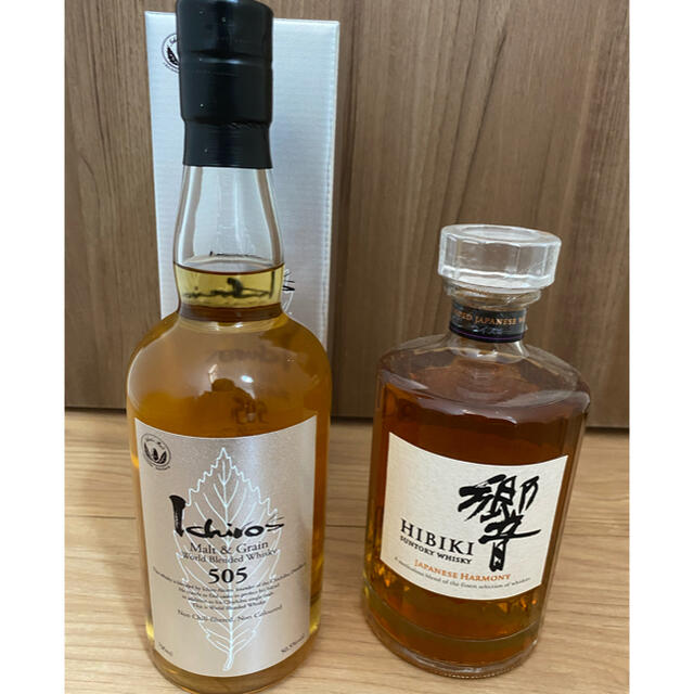 ウイスキーSUNTORY 響 12年 ＆ イチローズモルト　未開封品２本