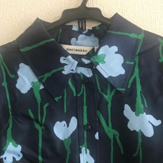 marimekko - 【新品未使用】マリメッコ シルクブラウス