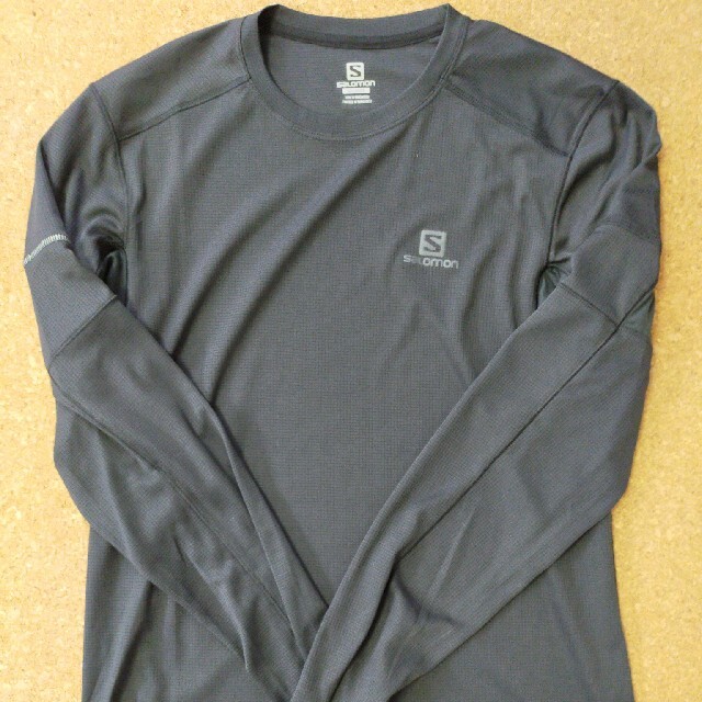 SALOMON(サロモン)のsalomon AGILE LS TEE M Black サイズS メンズのトップス(Tシャツ/カットソー(七分/長袖))の商品写真