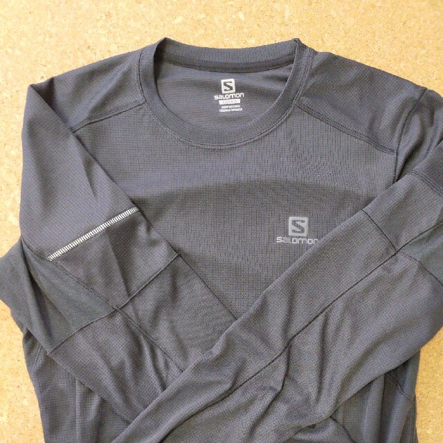 SALOMON(サロモン)のsalomon AGILE LS TEE M Black サイズS メンズのトップス(Tシャツ/カットソー(七分/長袖))の商品写真