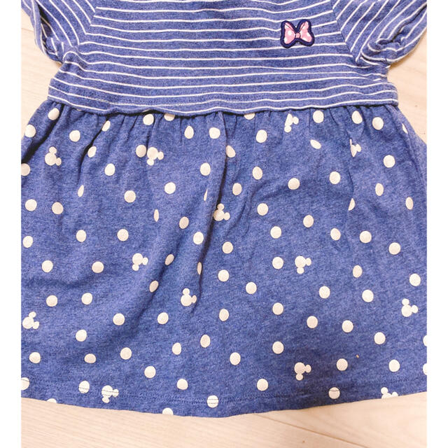 babyGAP(ベビーギャップ)の値下 babyGAP Disney ワンピース ブルマ付 70 80 キッズ/ベビー/マタニティのベビー服(~85cm)(ワンピース)の商品写真