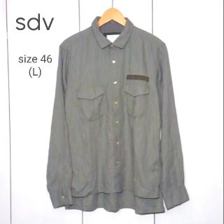 【サンプル品】sdv 長袖シャツ メンズ(シャツ)