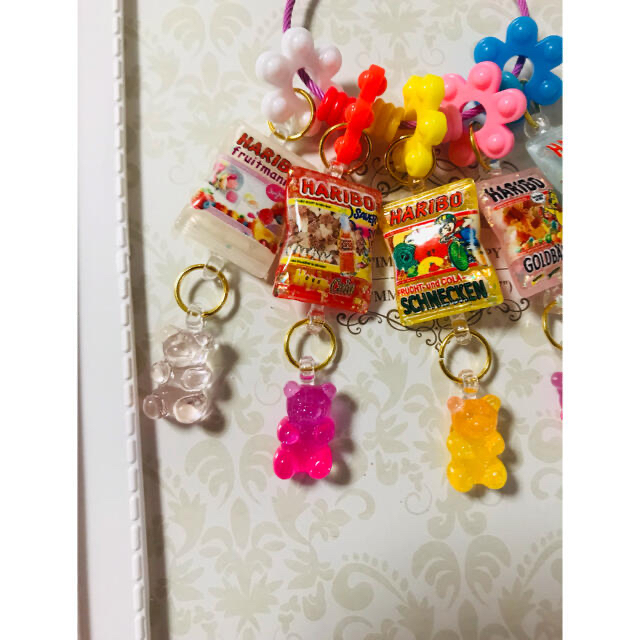 ジャラジャラキーホルダー♡ハリボー&くまグミ No.061 1
