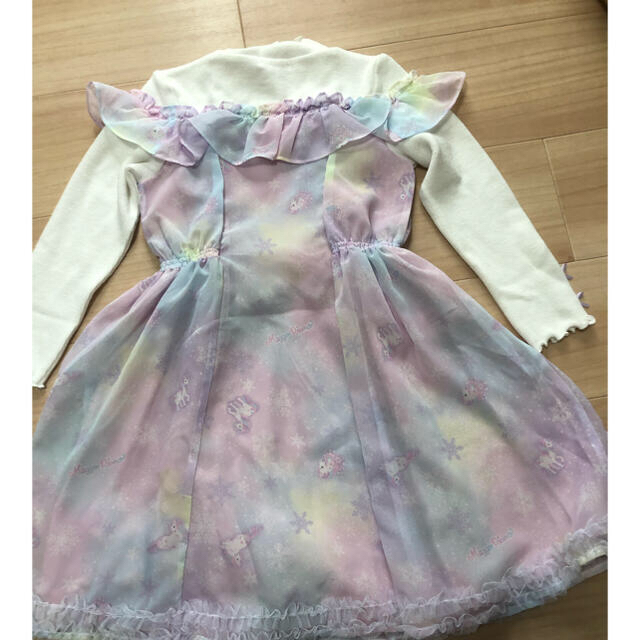 mezzo piano(メゾピアノ)の専用♡mezzo piano 120 キッズ/ベビー/マタニティのキッズ服女の子用(90cm~)(ワンピース)の商品写真