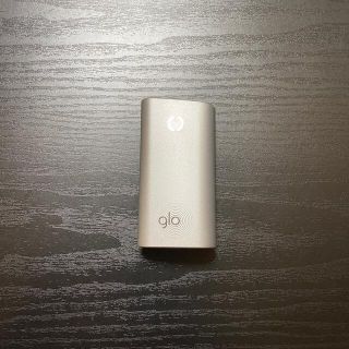 グロー(glo)のG2041番 glo 純正 本体 1本 銀 シルバー(タバコグッズ)