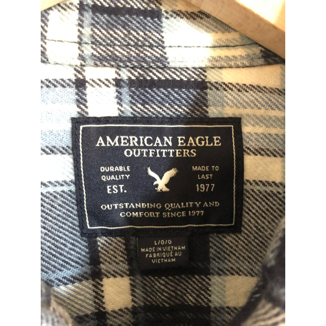 American Eagle(アメリカンイーグル)のアメリカンイーグル　チェックシャツ メンズのトップス(シャツ)の商品写真