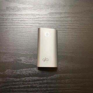 グロー(glo)のG2042番 glo 純正 本体 1本 銀 シルバー(タバコグッズ)