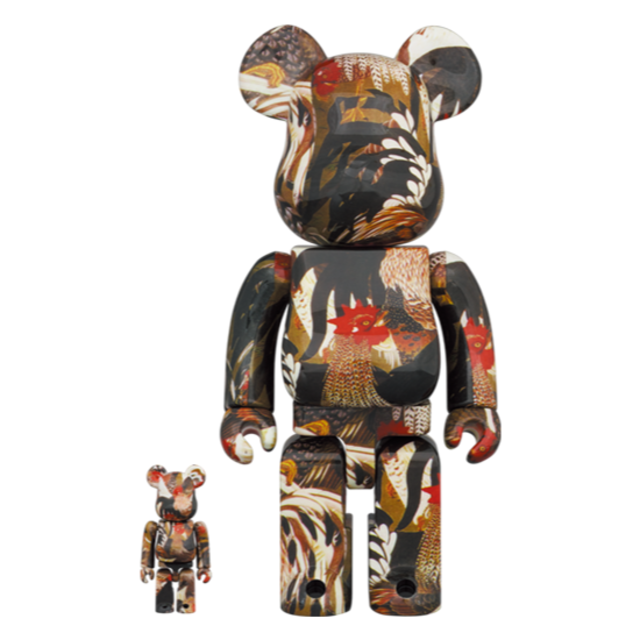 BE@RBRICK 伊藤若冲「群鶏図」100% & 400%ガーミン GARMIN MARQ