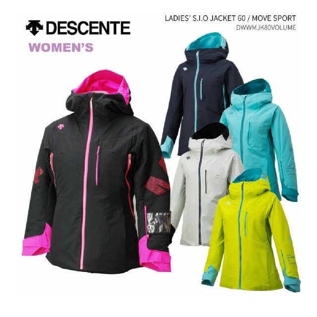 DESCENTE - ﾃﾞｻﾝﾄ ｽｷｰ ｳｪｱ LADIES' S.I.O JACKET 60の通販 by *aloha's