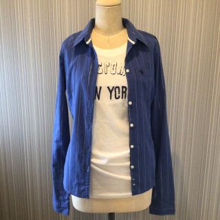 アバクロンビーアンドフィッチ(Abercrombie&Fitch)のアバクロ●silverラインシャツ＆Tシャツセット(シャツ/ブラウス(長袖/七分))