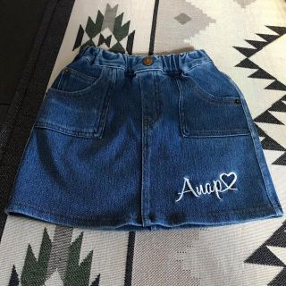 アナップキッズ(ANAP Kids)のANAPキッズ　デニムスカート  110 美品(スカート)