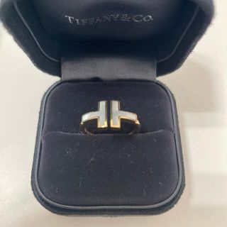 ティファニー(Tiffany & Co.)のNatsu様専用　ティファニー　Tワイヤーリング　マザーオブパール(リング(指輪))