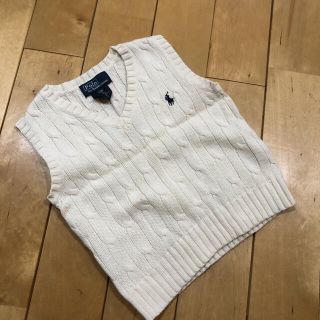 ラルフローレン(Ralph Lauren)のラルフローレン   コットン ニット ベスト(その他)