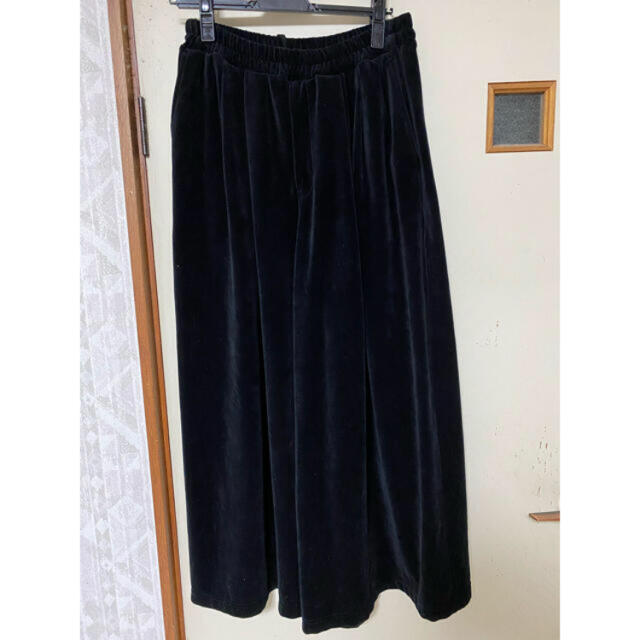 LAD MUSICIAN(ラッドミュージシャン)のLAD MUSICIAN VELOUR CROPPED WIDE PANTS メンズのパンツ(スラックス)の商品写真