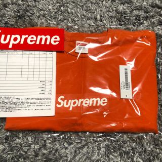 supreme boxlogo l/s tee シュプリーム