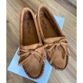 ミネトンカ(Minnetonka)のミネトンカ モカシン ブラウン MINNETONKA(スリッポン/モカシン)