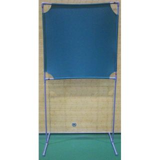 ヨネックス(YONEX)の深い緑 壁打ち無音布(むおんふ) 静かにレシーブ練習自立型 YONEX(バドミントン)