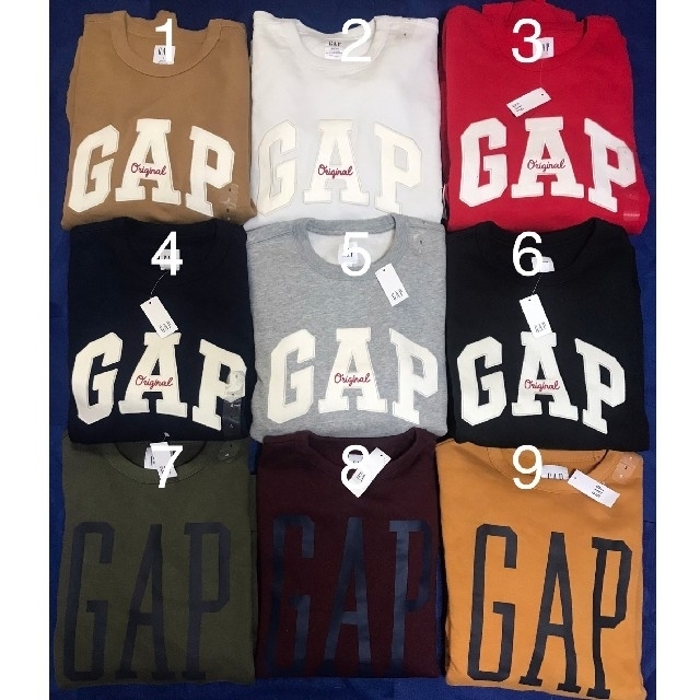 GAP(ギャップ)の【新品未使用タグ付き正規品 4枚セット】GAPスウェット メンズのトップス(スウェット)の商品写真