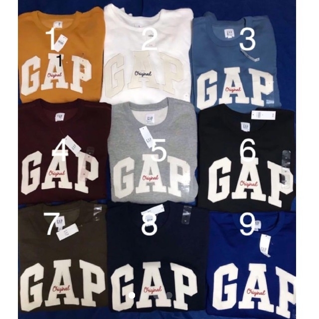 GAP(ギャップ)の【新品未使用タグ付き正規品 4枚セット】GAPスウェット メンズのトップス(スウェット)の商品写真