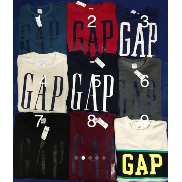 GAP(ギャップ)の【新品未使用タグ付き正規品 4枚セット】GAPスウェット メンズのトップス(スウェット)の商品写真