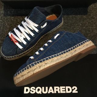 ディースクエアード(DSQUARED2)のSALE‼️【新品】DSQUARED2 デニム  40 イタリア製(スニーカー)