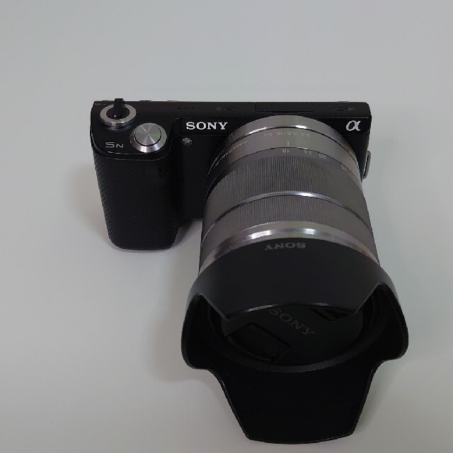 NEX-5Nとレンズ(SEL1855)のセットミラーレス一眼