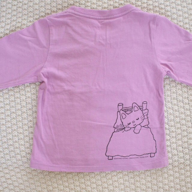 Design Tshirts Store graniph(グラニフ)のグラニフノンタンロンT キッズ/ベビー/マタニティのキッズ服女の子用(90cm~)(Tシャツ/カットソー)の商品写真