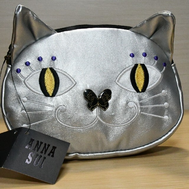 ANNA SUI - ANNA SUI猫ポーチの通販 by けん's shop|アナスイ ANNA SUI - ANNA SUI猫ポーチの通販 by けん's shop|アナスイ