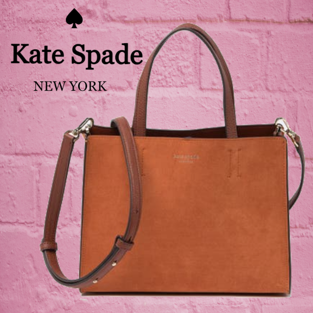 kate spade ケイトスペード　スエードバッグ