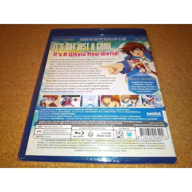 新品BD☆機動天使エンジェリックレイヤー 全26話 ブルーレイ 北米版