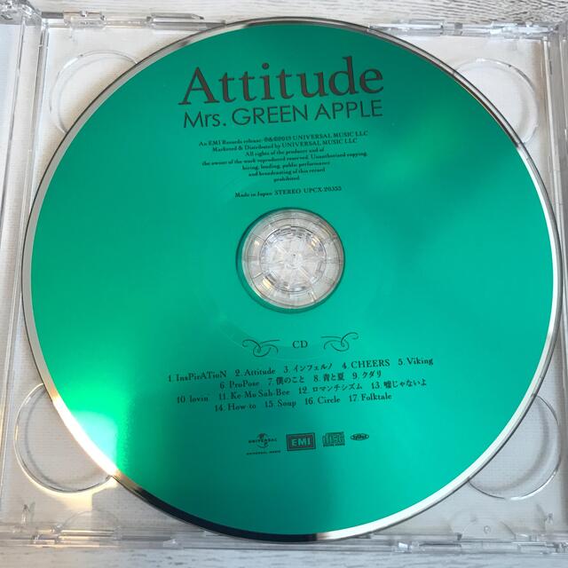 Attitude（初回限定盤） 2