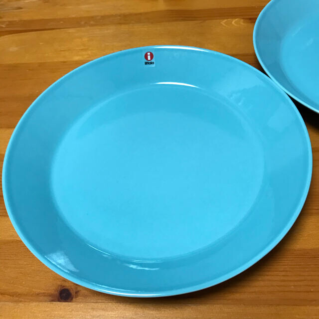 iittala(イッタラ)のイッタラ  ティーマ 21cmプレート  ターコイズ 2枚セット インテリア/住まい/日用品のキッチン/食器(食器)の商品写真