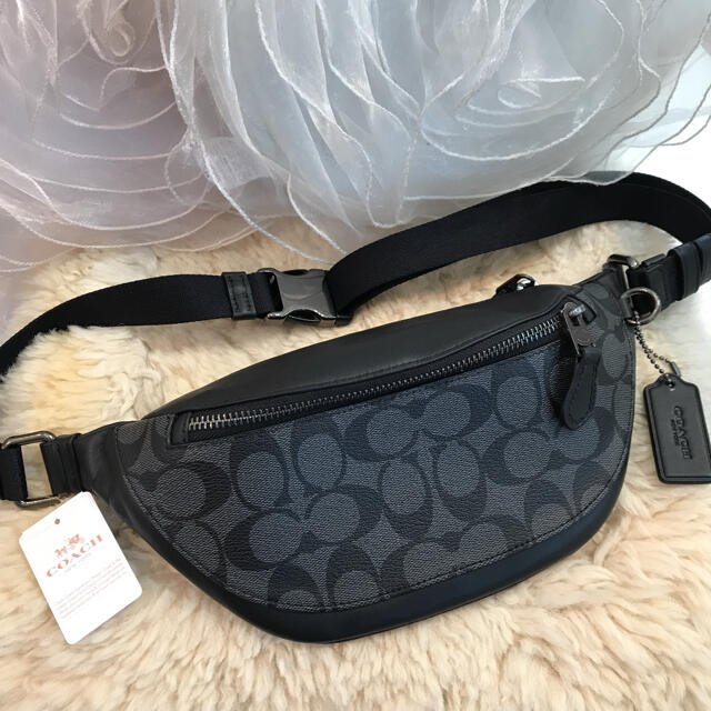 ☆新品☆COACH コーチ ボディバッグ ウエストポーチ ベルトバッグ