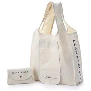 ディーンアンドデルーカ(DEAN & DELUCA)の新品☆dean&deluca エコバッグ トートホワイト(エコバッグ)