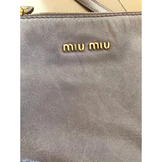 miumiu(ミュウミュウ)の専用 レディースのバッグ(ハンドバッグ)の商品写真